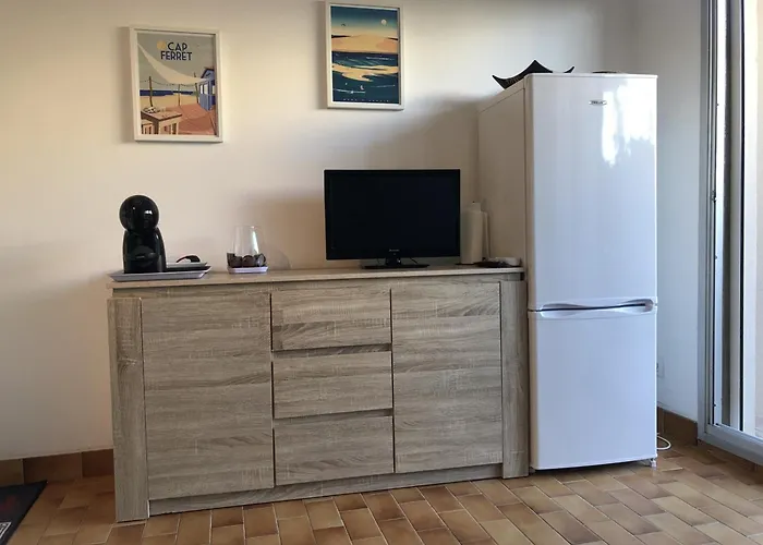 Alcove En Front De Avec Piscine, Terrasse Et Parking A Cyprien - Fr-1-793-14 דירה